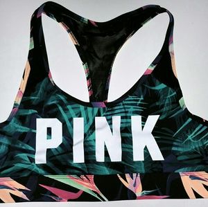 Victoria's Secret Pink Tropical Sports Bra